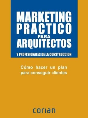 cover image of Marketing práctico para arquitectos (español)
